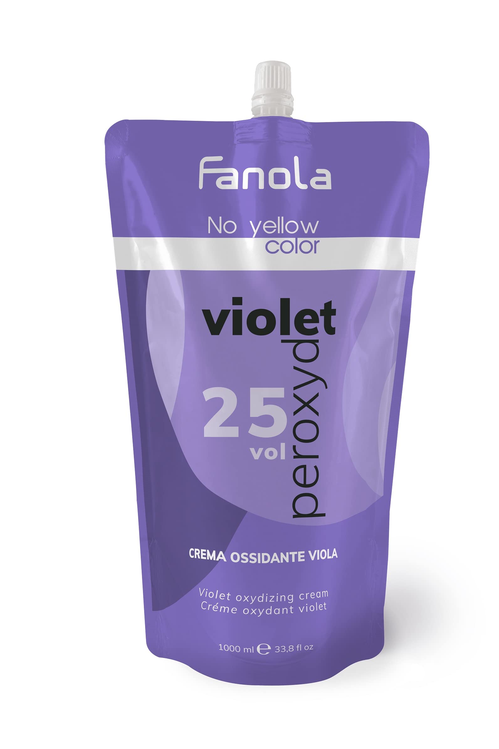 FANOLA Anti-Yellow Purple Oxidant Cream 25 Vol 1000ml