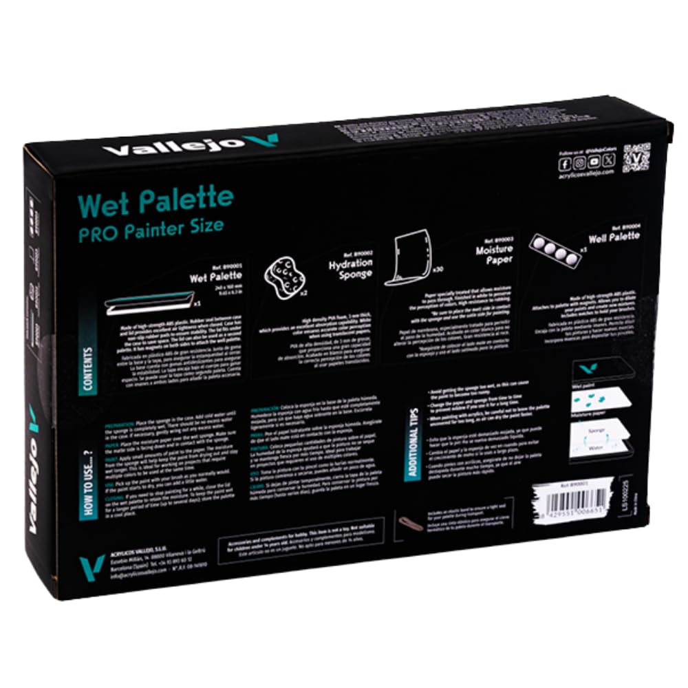 VALLEJO - Wet Palette - VALLEJO B90001