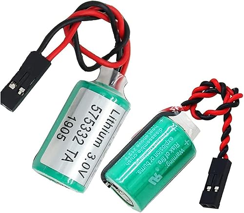 Miniatura 7 de Paquete de 24 batería 575332TA 6FC5247-0AA18-0AA0 3V 950mAh no recargable para batería Siemens 810D 840D con enchufe