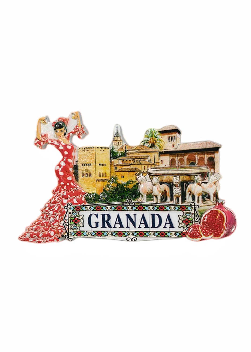 Magneti Il Frigo Barcellona Spagna Punto Di Riferimento Del Mosaico Colorato Souvenir Adesivo Magnetico Frigorifero Decorazione Regalo Artigianale Da 3,29 € | DHgate