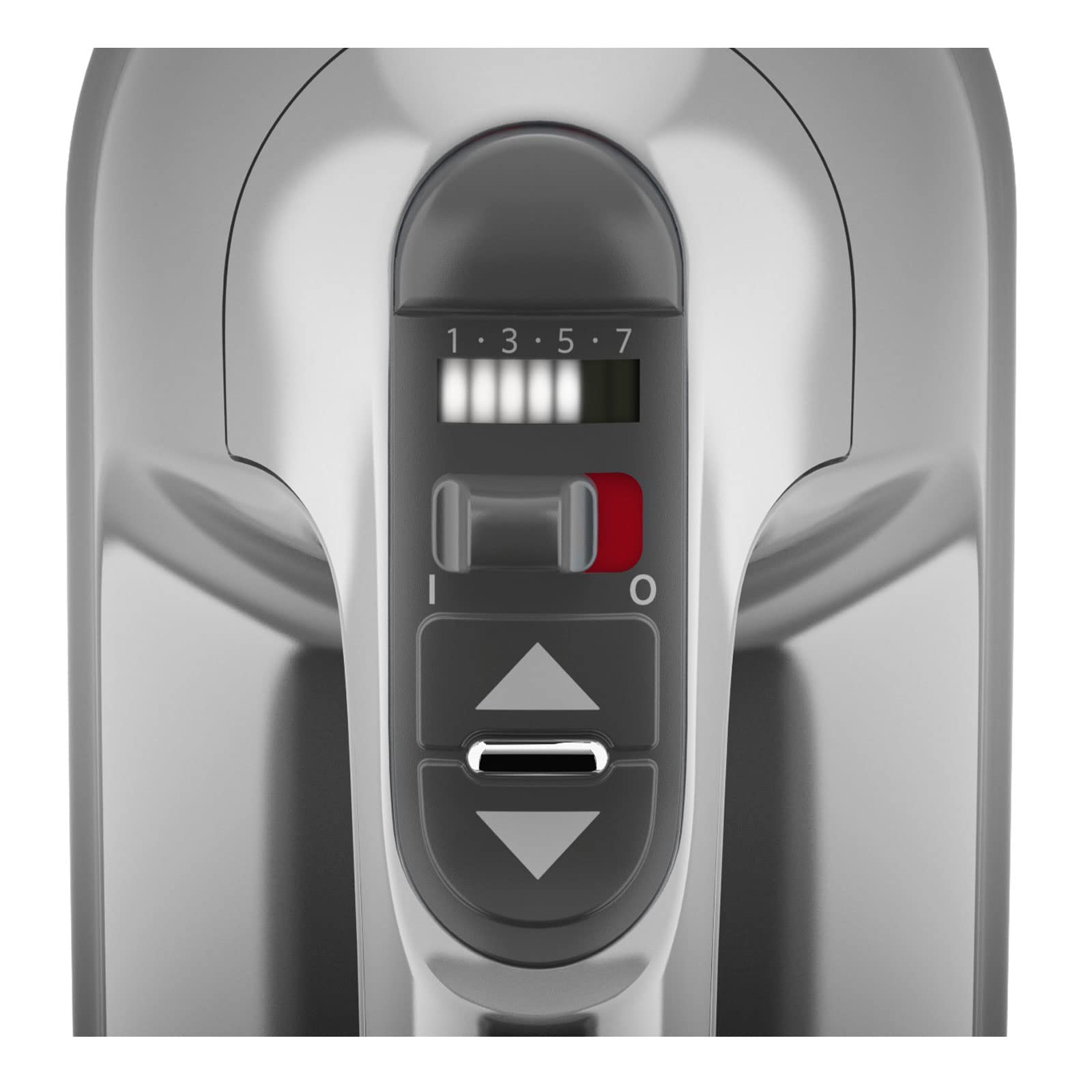 Kitchenaid 5KHM7210ECU Handmixer, Contour Silber