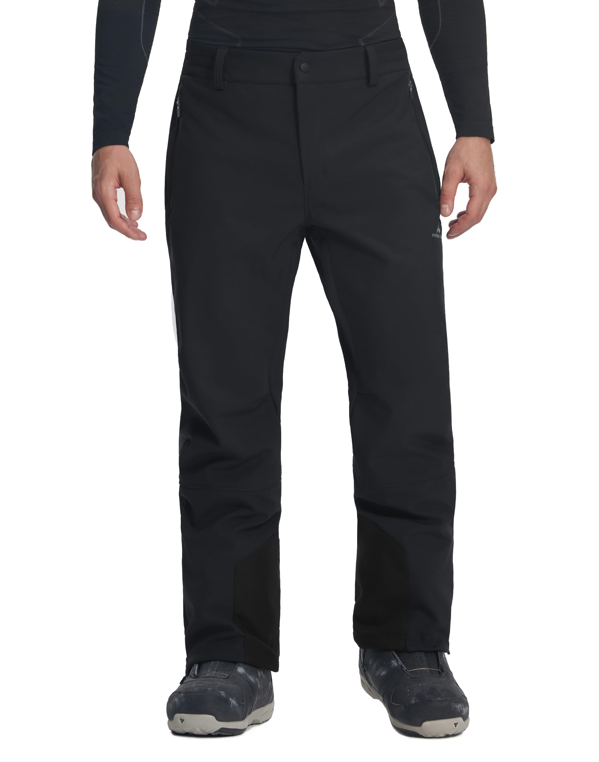 Pioneer Camp Skihose Herren 15000+MM H2O wasserdichte Schneehose Snowboardhose Winddichte Warme Gefütterte Softshellhose Winter Thermohose Ski Pants für Männer mit Schneefang