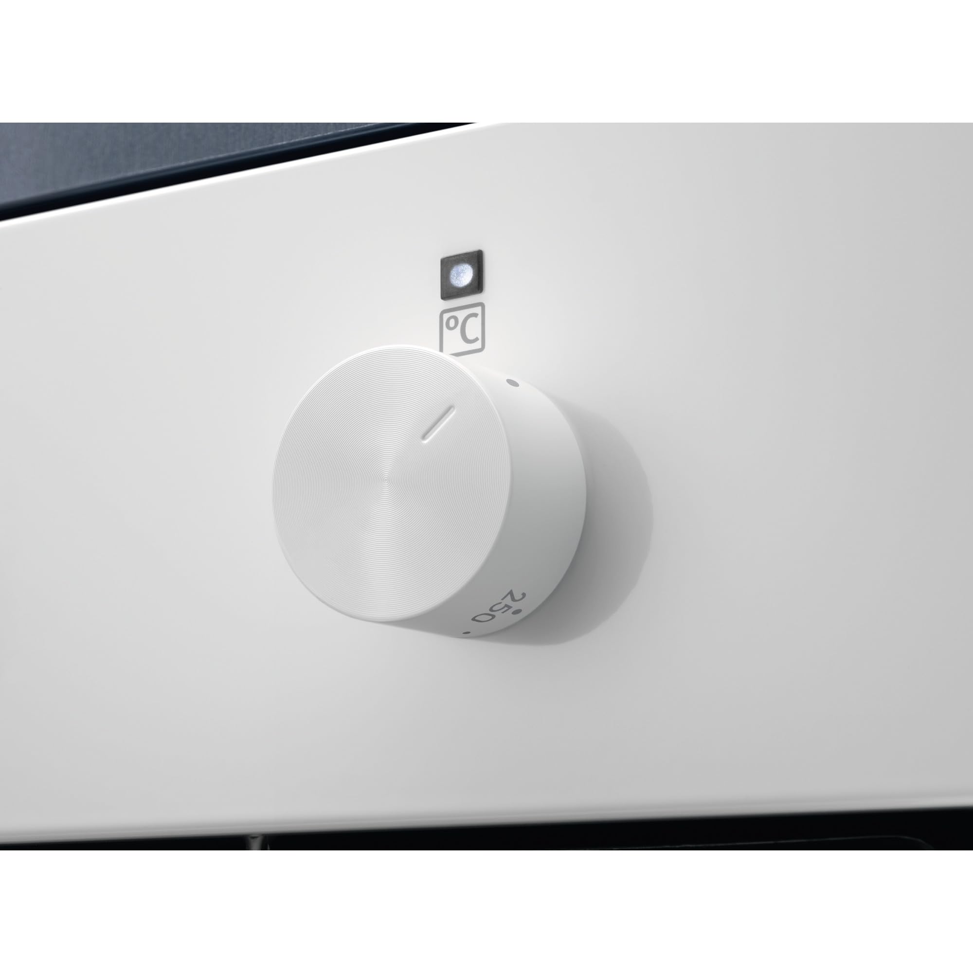 Electrolux CKB101W Horno Integrable Multifunción 60 cm, Limpieza AquaClean, 6 Funciones, Cavidad XXL, 58L Capacidad, Mandos Fijos, Puerta 2 Cristales, Blanco, Clase A