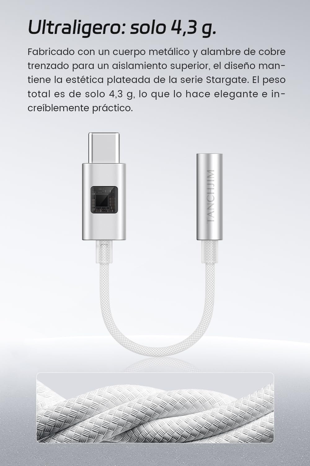 TANCHJIM Stargate II Amplificador para Auriculare DAC HiFi Portátil AMP
