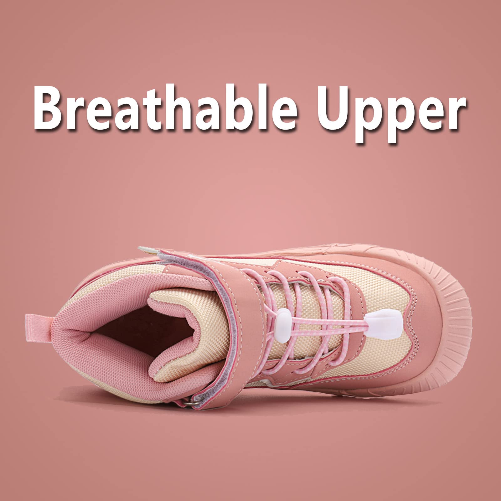 FLIOZY Enfant Chaussures de Randonnée Garçon Fille Antidérapant Respirantes Léger Chaussure de Marche Chaussures de Plein