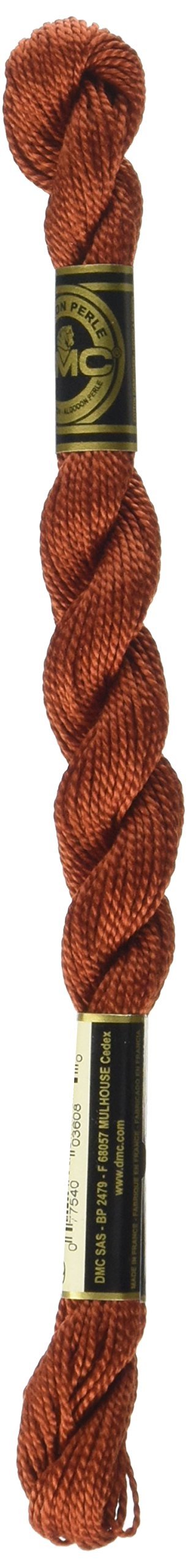 DMC 115 5-919 Pearl Cotton Thread, Red Copper, Size 5