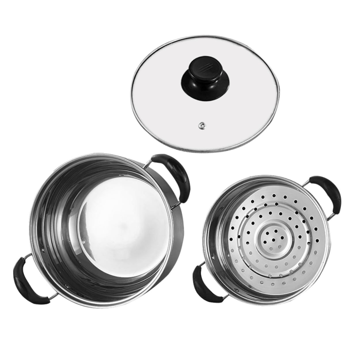 Vaporera para Cocinar de Acero Inoxidable 2, 5 L, Juego 1