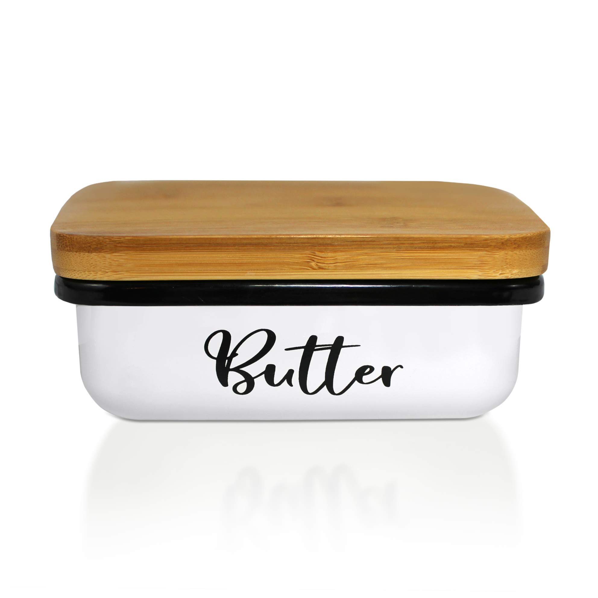 Home Acre Designs Butter Dish with Lid for Countertop Unbreakable