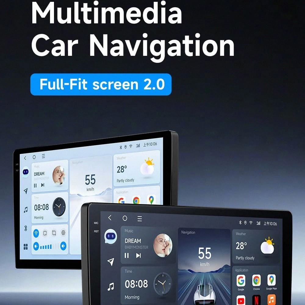 Radio Macchina Touch Screen per KIA RIO 3 2011-2016 Wireless Carplay Android Auto Stereo Auto Bluetooth Ips con Pantalla Táctil con Gps, 8 Nucleo 4G+64G