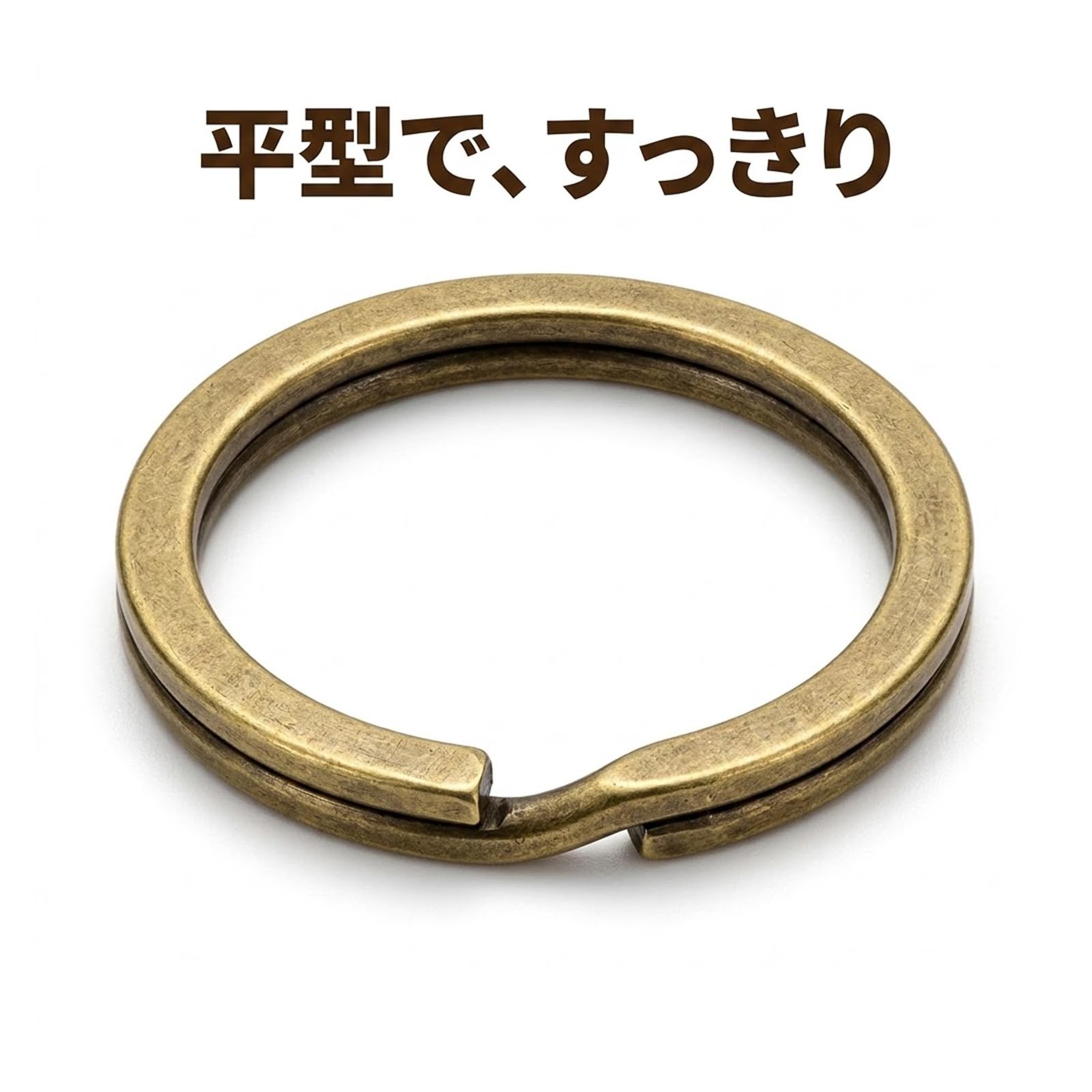 Amazon.co.jp: クラフトパーツ屋 キーリング 二重リング 20mm