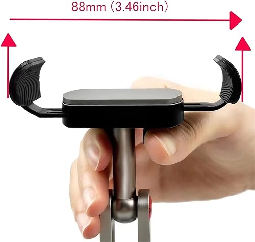Miniatura 6 de Adaptador de montaje para zapata caliente, soporte de trípode de metal para teléfono, soporte ajustable para trípode de cámara réflex digital,