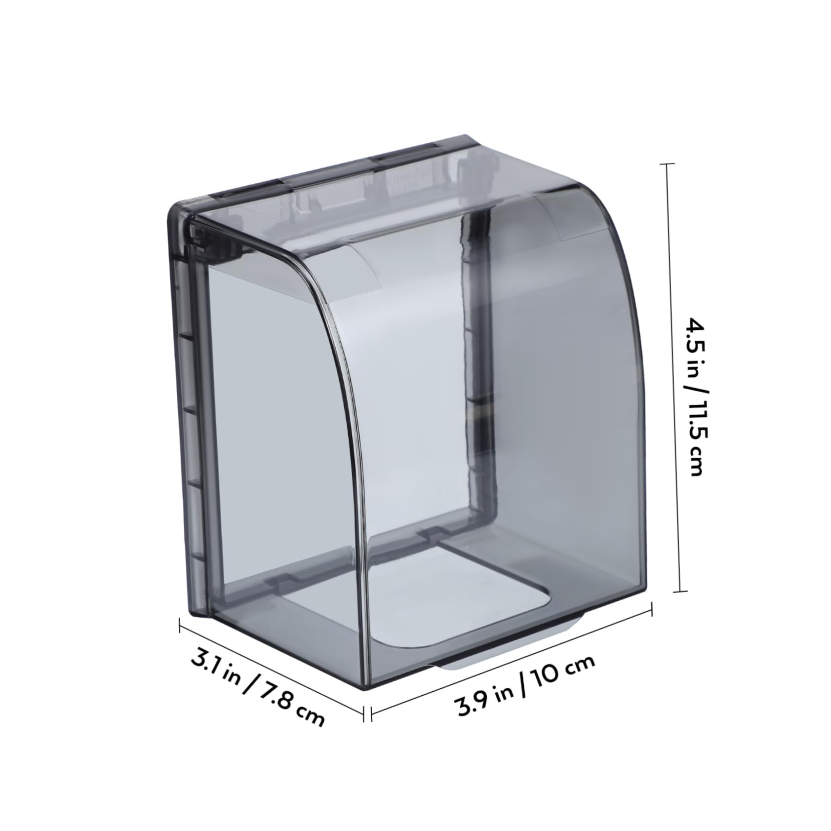 OKUMEYR Waterproof Socket Cover Outlet Plug Cover Covers Electrical Outlet Electrical Wall Plates Enclosure Wall Protector Waterproof Outlet Covers Surge Protector Plug Protector Plastic