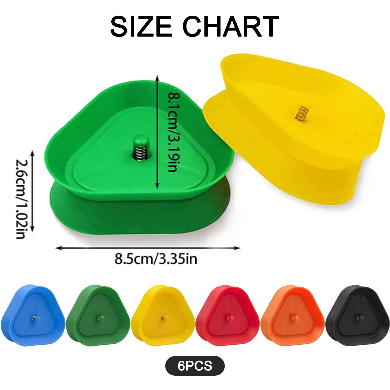 6 Piezas Soporte para Naipes, Criveple Juego de Cartas para Niños, Soporte para Juego de Cartas, Soporte para Tarjetas de Juego, para Personas Mayores y Niños
