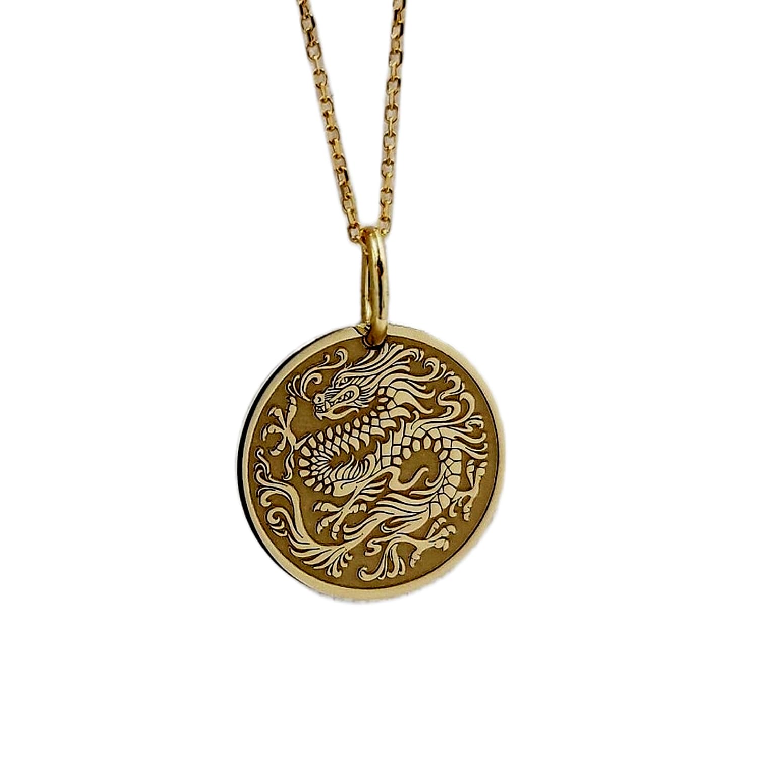 Collier pendentif dragon en argent, le cadeau symbolique idéal à offrir