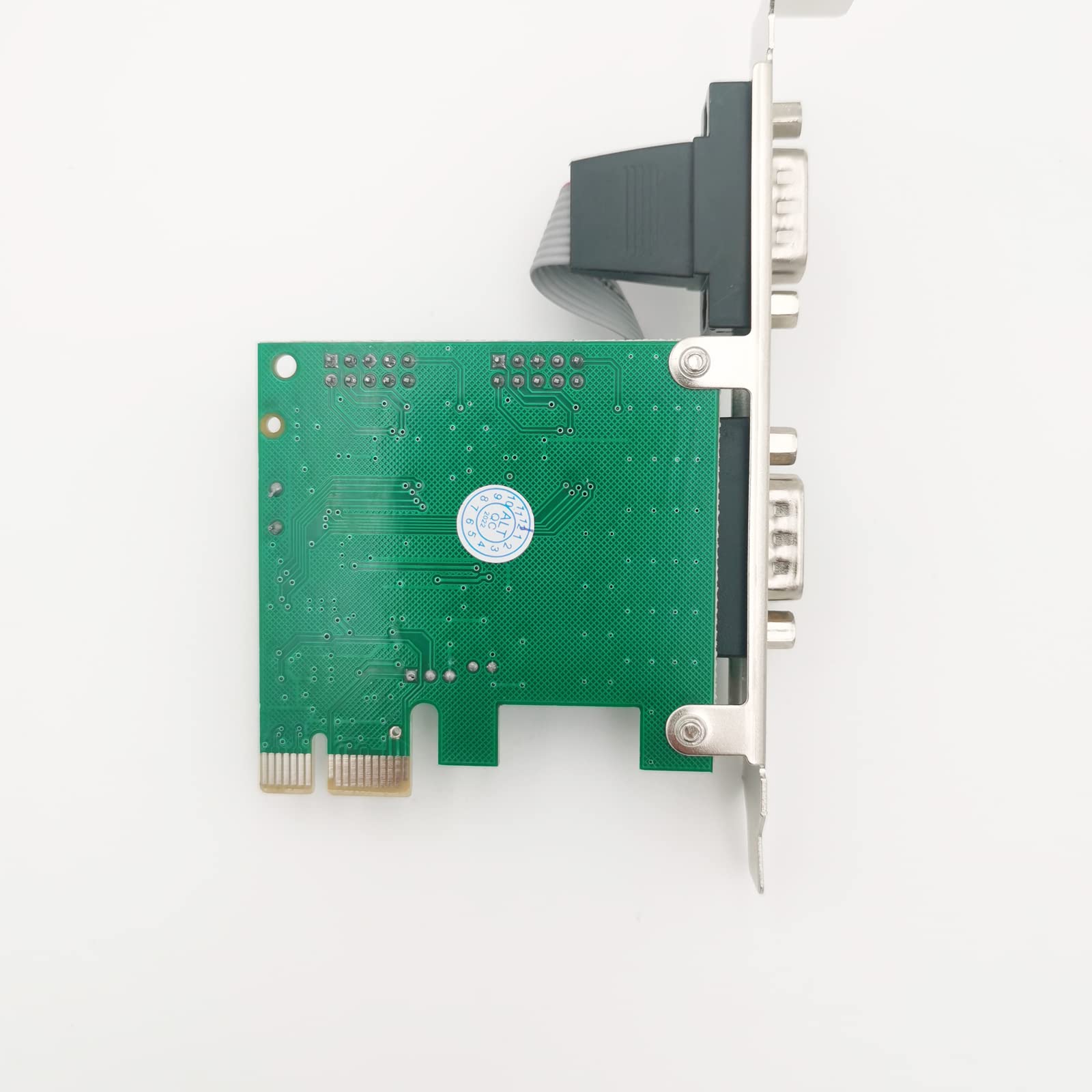 2 porte COM porta scheda controller PCIe Express, 2x seriale RS232 DB9 COM-to-PCI-E Card Adapter Convertitori