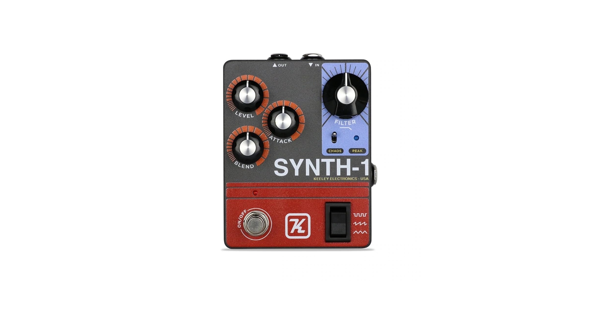Keeley 1ループスイッチャー One Control Minimal Series MIDI Solo Stereo Loop Inspired by