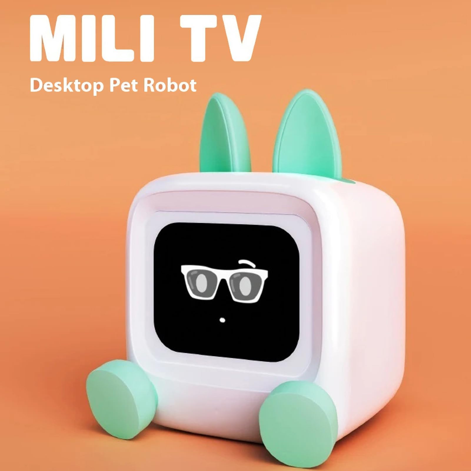 Reloj Despertador Inteligente con Altavoz Bluetooth, Pantalla de 2,01 Pulgadas, Modo de álbum de Fotos GIF con Batería de 3000mAh, para Decoración de Escritorio de Hogar y (Verde Claro)