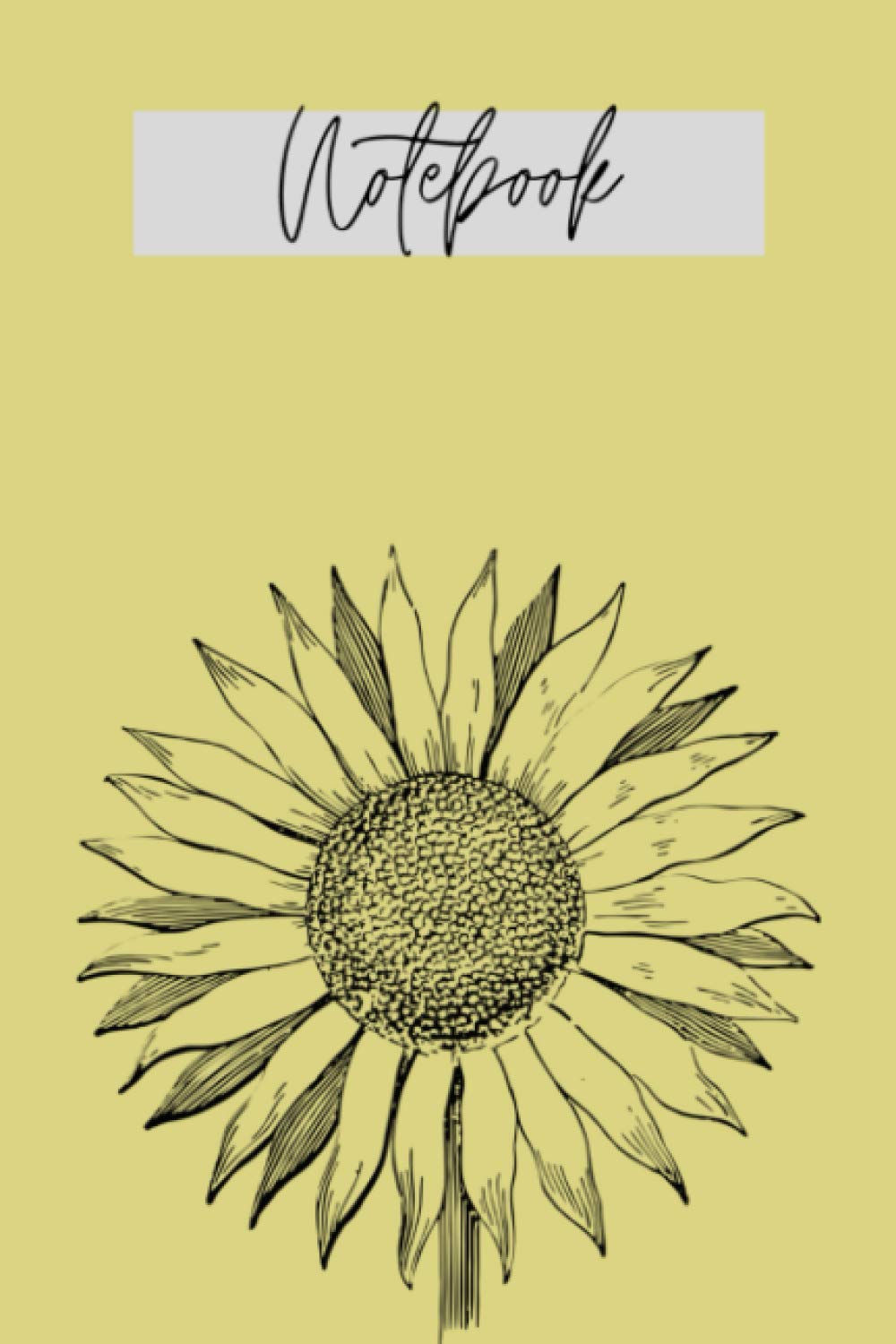 Yellow Sunflower Notebook