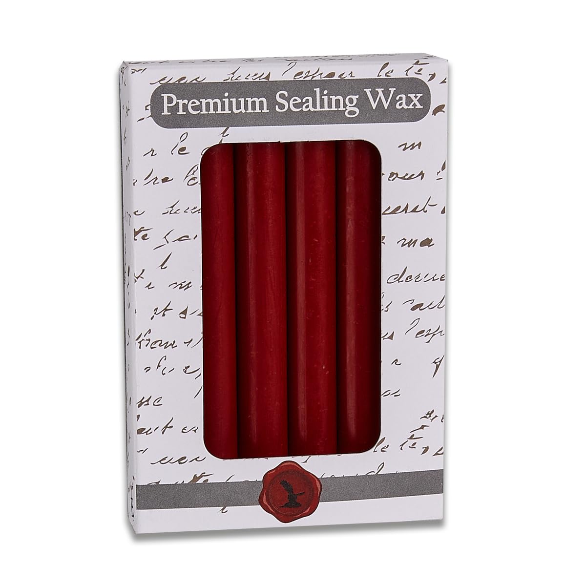 Burgundy/Bordeaux Premium Glue Gun Sealing Wax for Wax Seal Stamps, Letters, Wedding Invitations-Pack of 6