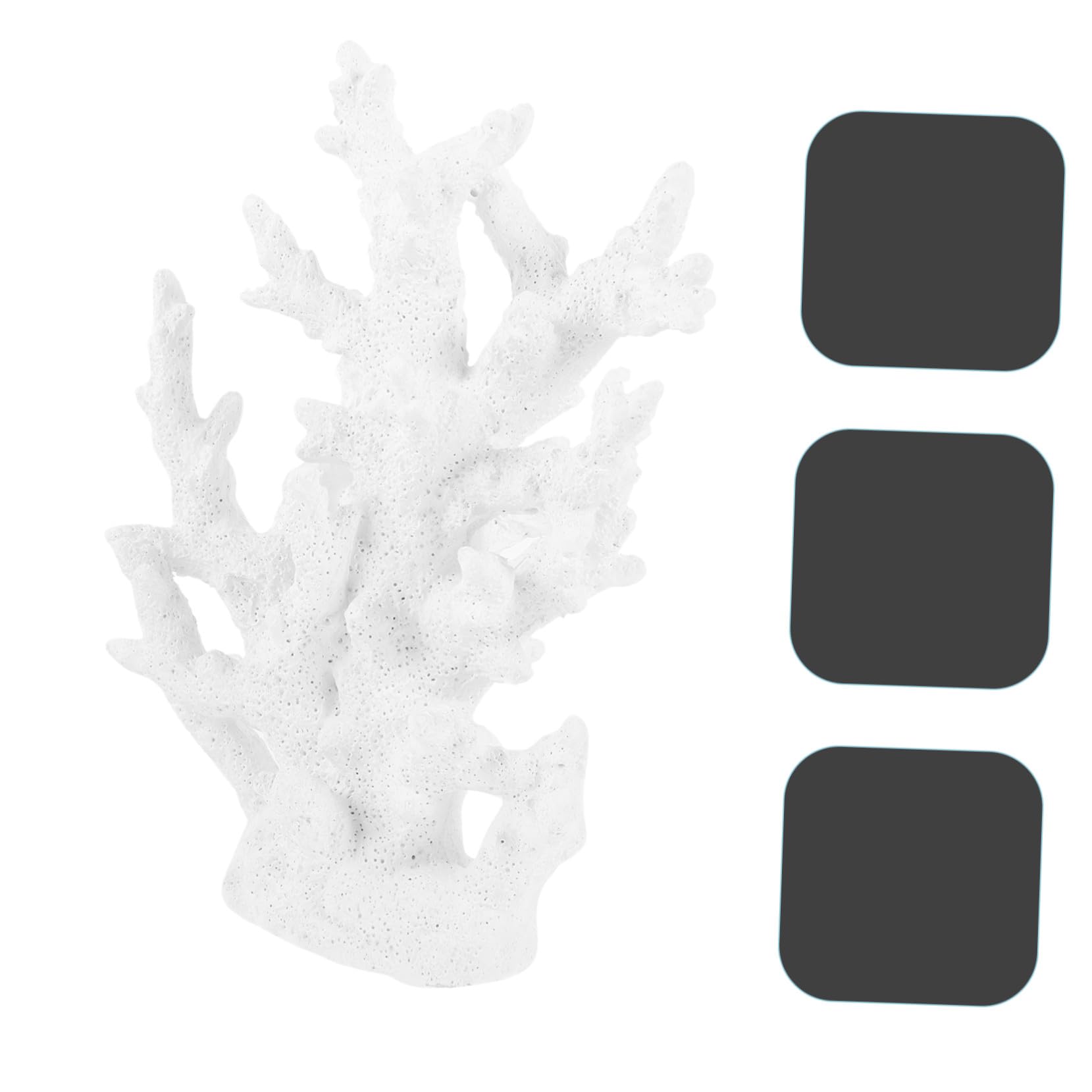 UPKOCH Decoración de Coral Artificial de Resina para Acuario Resistente al Agua Ligera y Duradera Adorno Exclusivo para Peceras Marinas Agua para Paisajes Arrecifes y Regalos