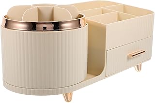 FOMIYES Large Rotating Makeup Organizer with ...