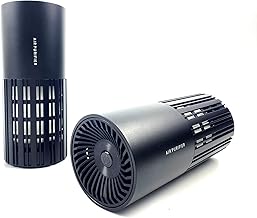 3t Plus Advanced Portable Air Purifier Clean Air Anywhere: Car, Office, Home 5-Stage Filtration Process, Compact Design Eliminate Dust, Pollen, Odors Enhance Well-being with H13 HEPA Filter