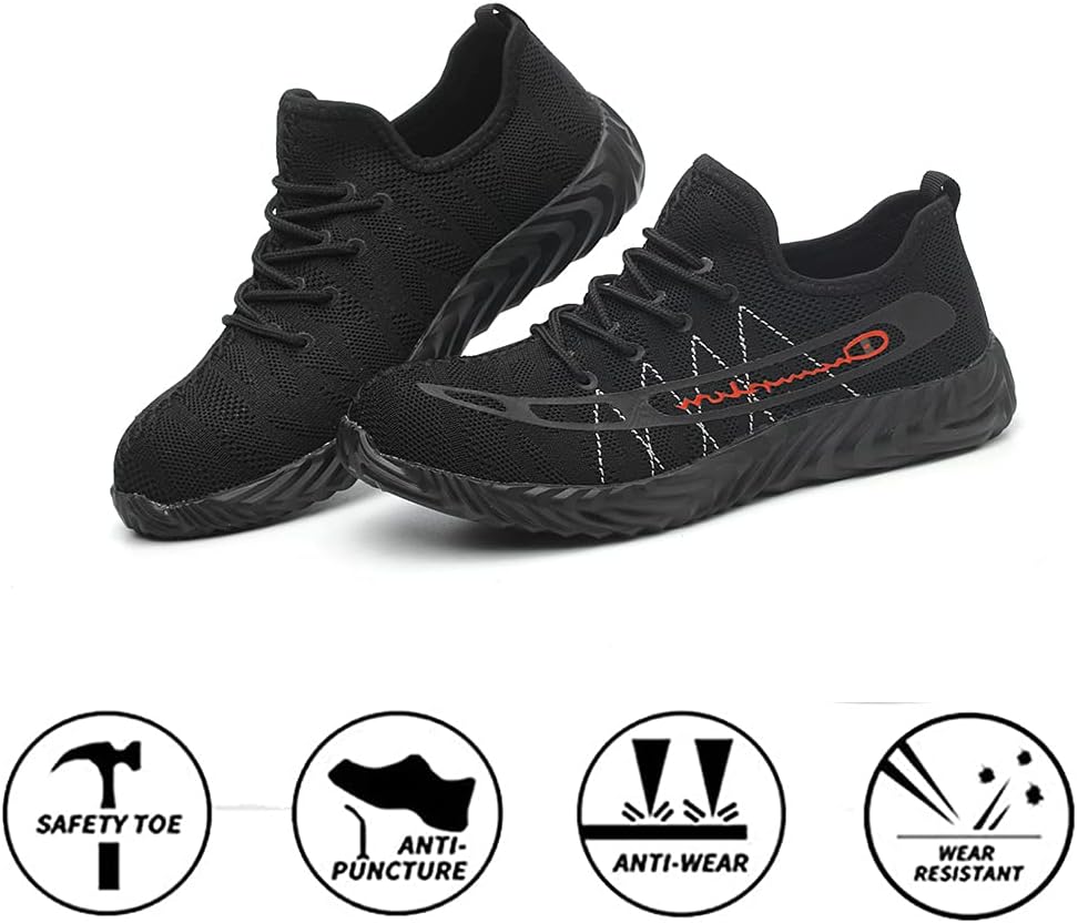 Stalen Neus De Beste Werkschoenen Veiligheidsschoenen Werkschoenen Heren Dames Stalen Neus Schoenen Unisex Ademend Sport Stalen