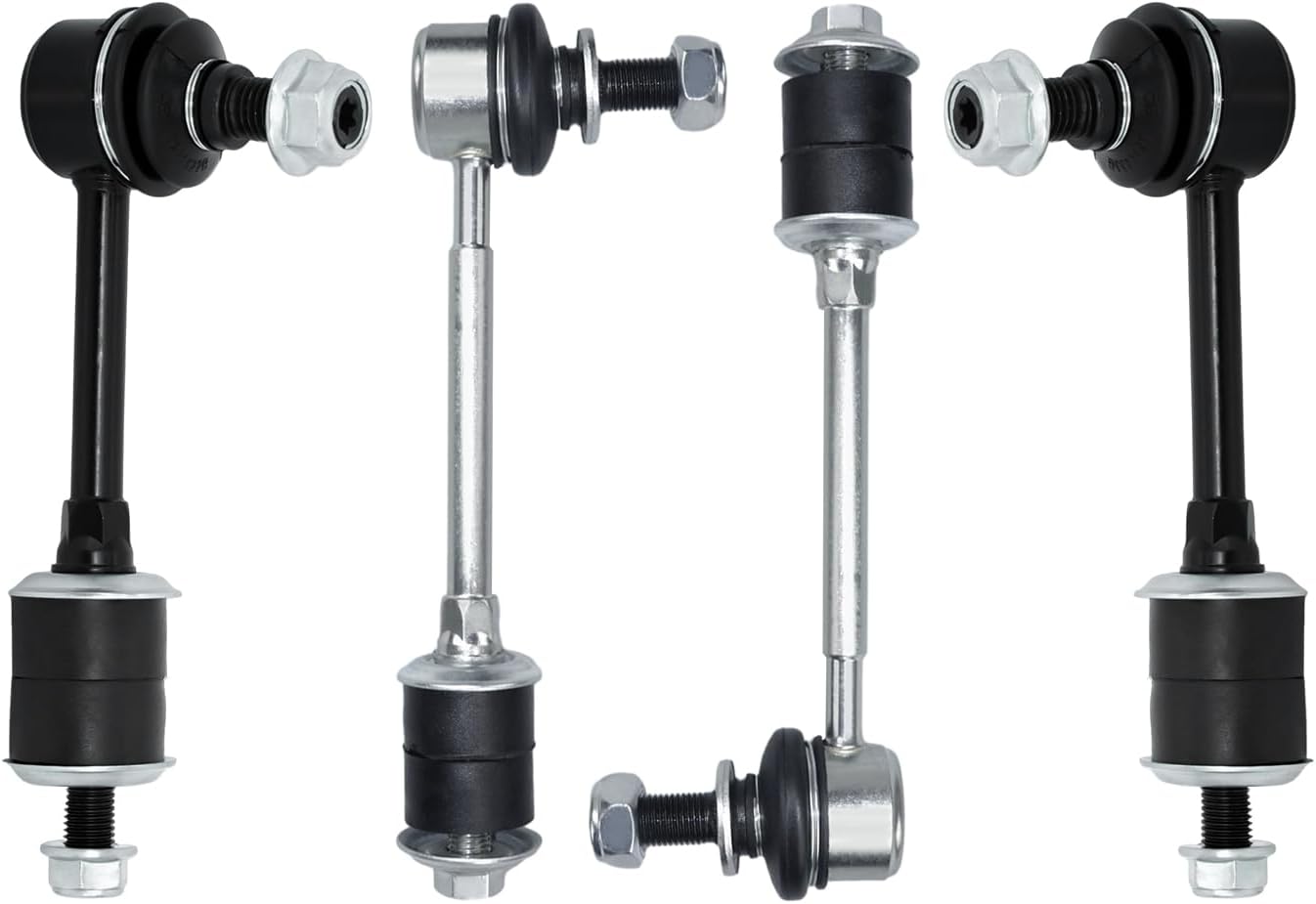 K90681 K90619 Sway Bar Links, Front&Rear Stabilizer Sway Bar End Link Compatible with Toyota 4Runner 1996-2002, 4Pcs