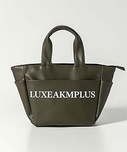 美品★LUXEAKMPLUS★カートバック★ミニトートバッグ リュクスエイケイエムプラス LUXEAKMPLUS ゴルフ ロゴミニトート