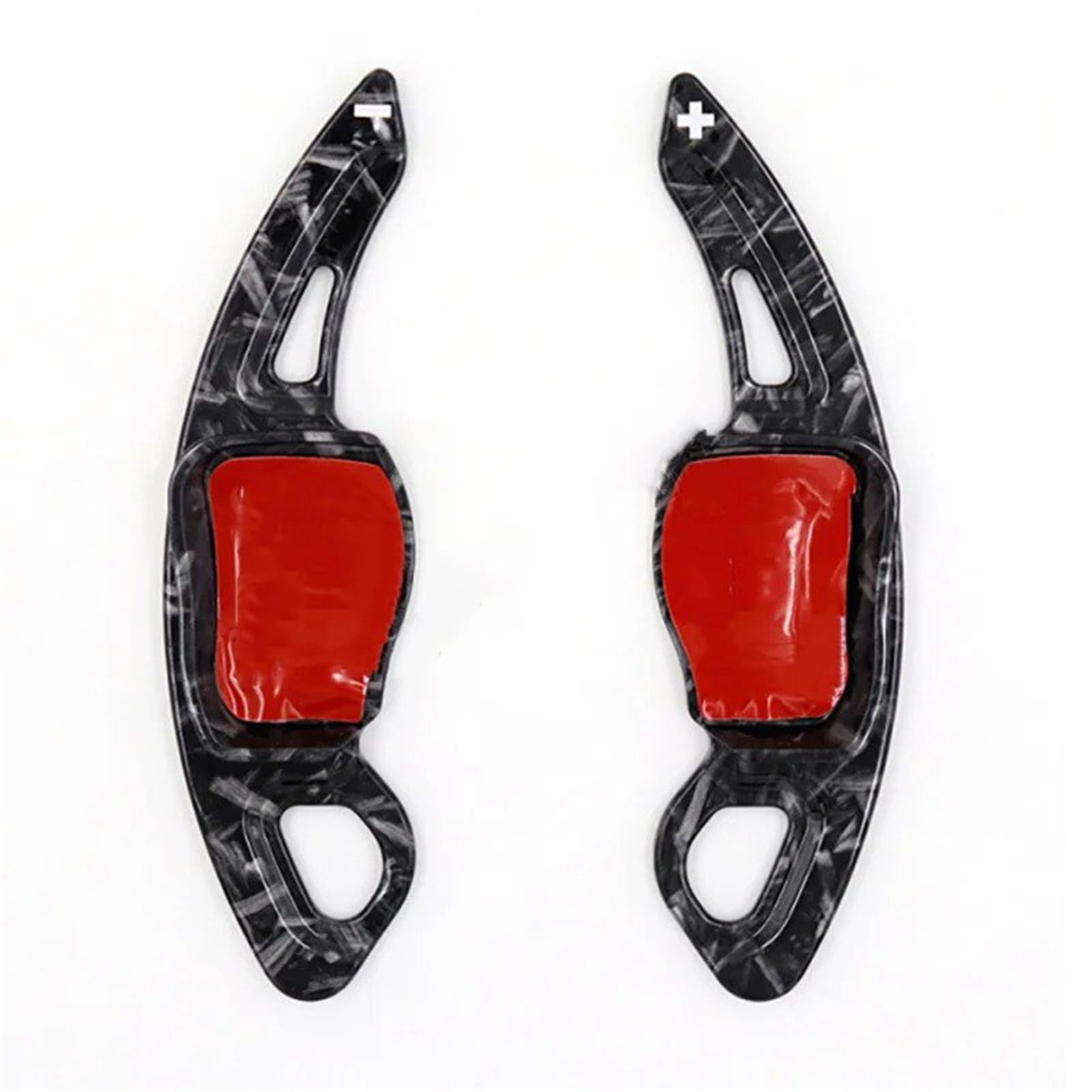 Yakisa Abs Forged Paddles Shift For Vw For Golf Mk5 Mk6 For Gti Paddle Shifter Steering Wheel Shift Carbon Sticker Accessories Paddle Shifter(Abs Forged)