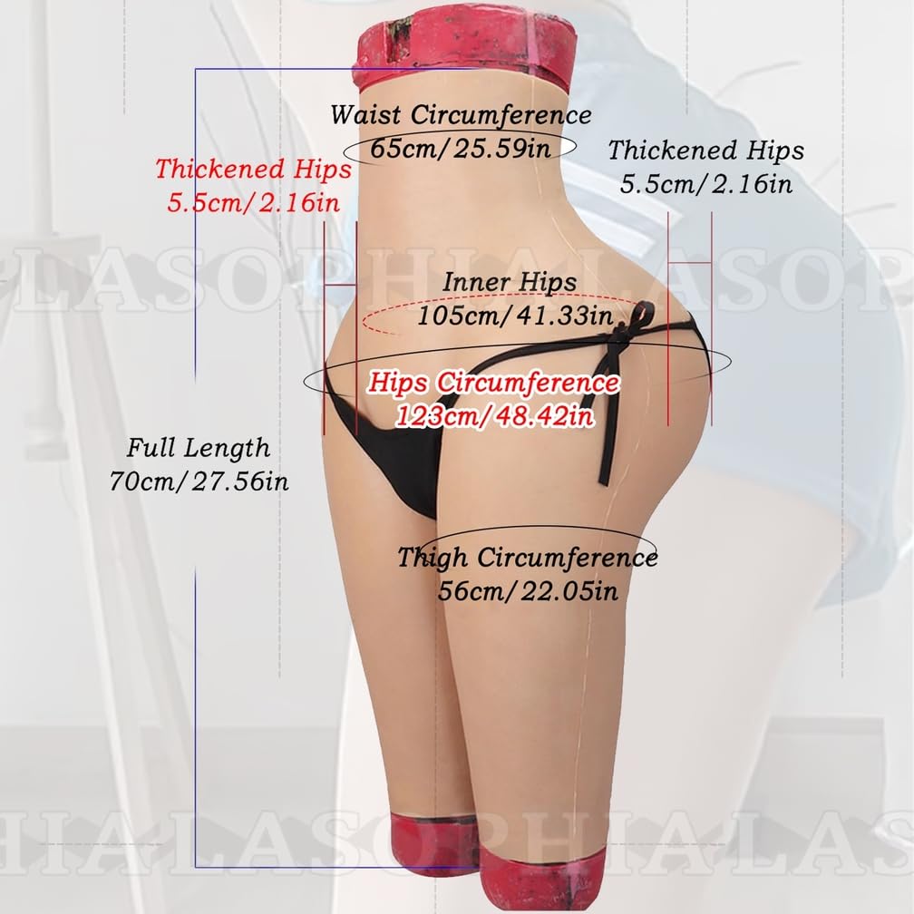 Bragas De Silicona para Crossdressing con Gran Trasero Cintura Alta con Relleno Levanta Glúteos Moldeador Ropa Interior para Personas Transgénero