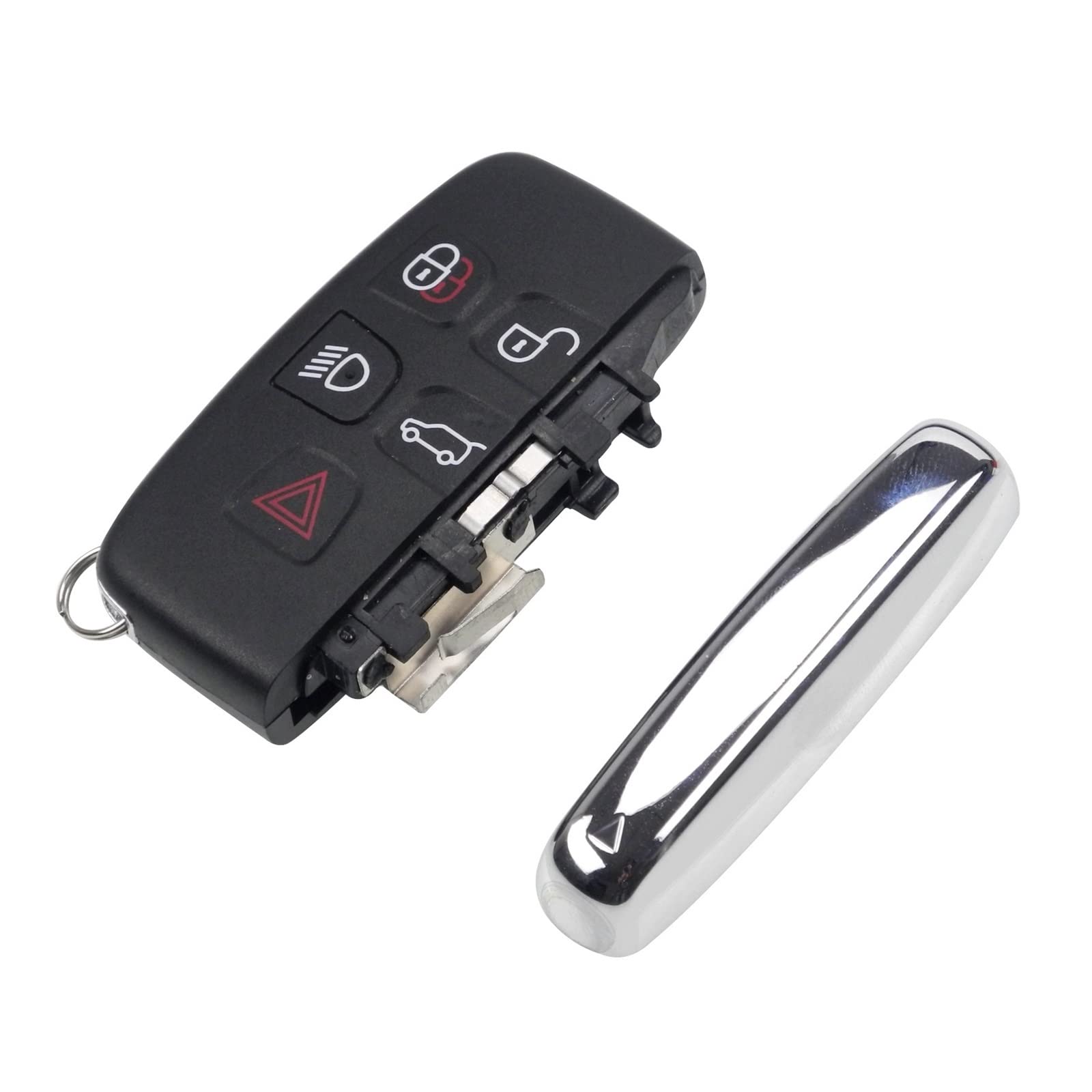 Carcasa De Llave De Repuesto Para Peugeot 306, 407, 807 Y Partner – 2 O 3 Botones, ABS Y Metal