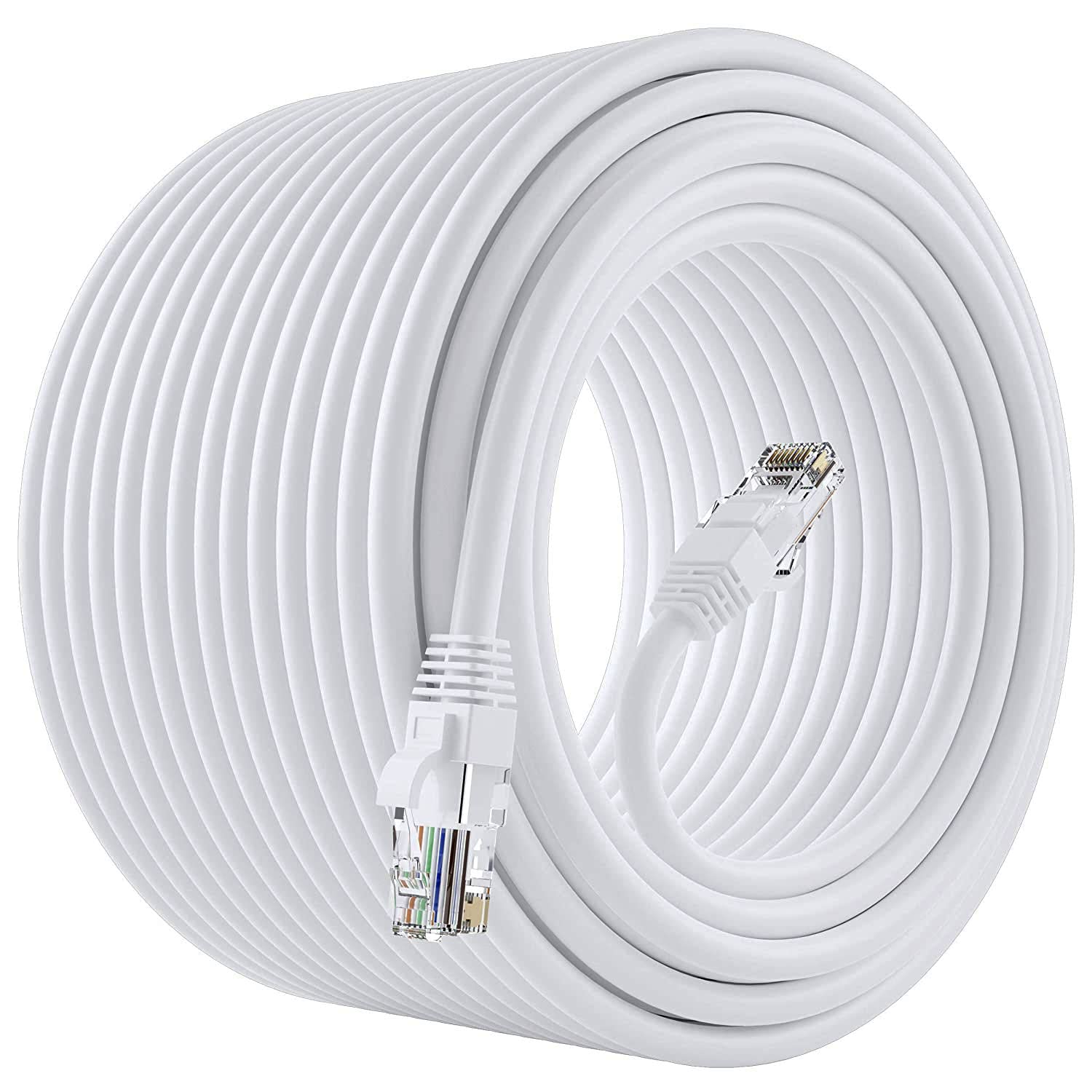See full amazon price history chart for 50 Meter 1000 MBPS High Speed RJ45 CAT5E Ethernet Patch Cable LAN Cable Internet Network Computer Cable Cord High Speed Gigabit Category 5e Wires for Modem, Router, LAN ADSL (50m) 50 Meter 1000 MBPS High Speed RJ45 CAT5E Ethernet Patch Cable LAN Cable Internet Network Computer Cable Cord High Speed Gigabit Category 5e Wires for Modem, Router, LAN ADSL (50m) (B0BNVP6J79) Amazon Price History, Amazon Price Tracker