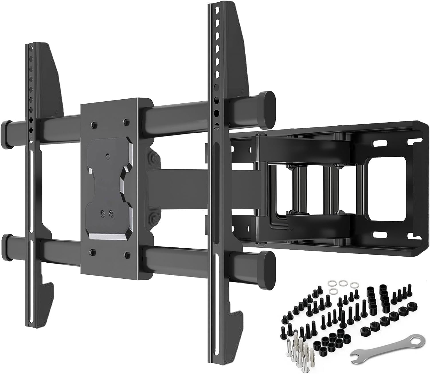 Support Mural Inclinable Pour TV 37 à 82 Pouces, Noir, Modèle 118MB