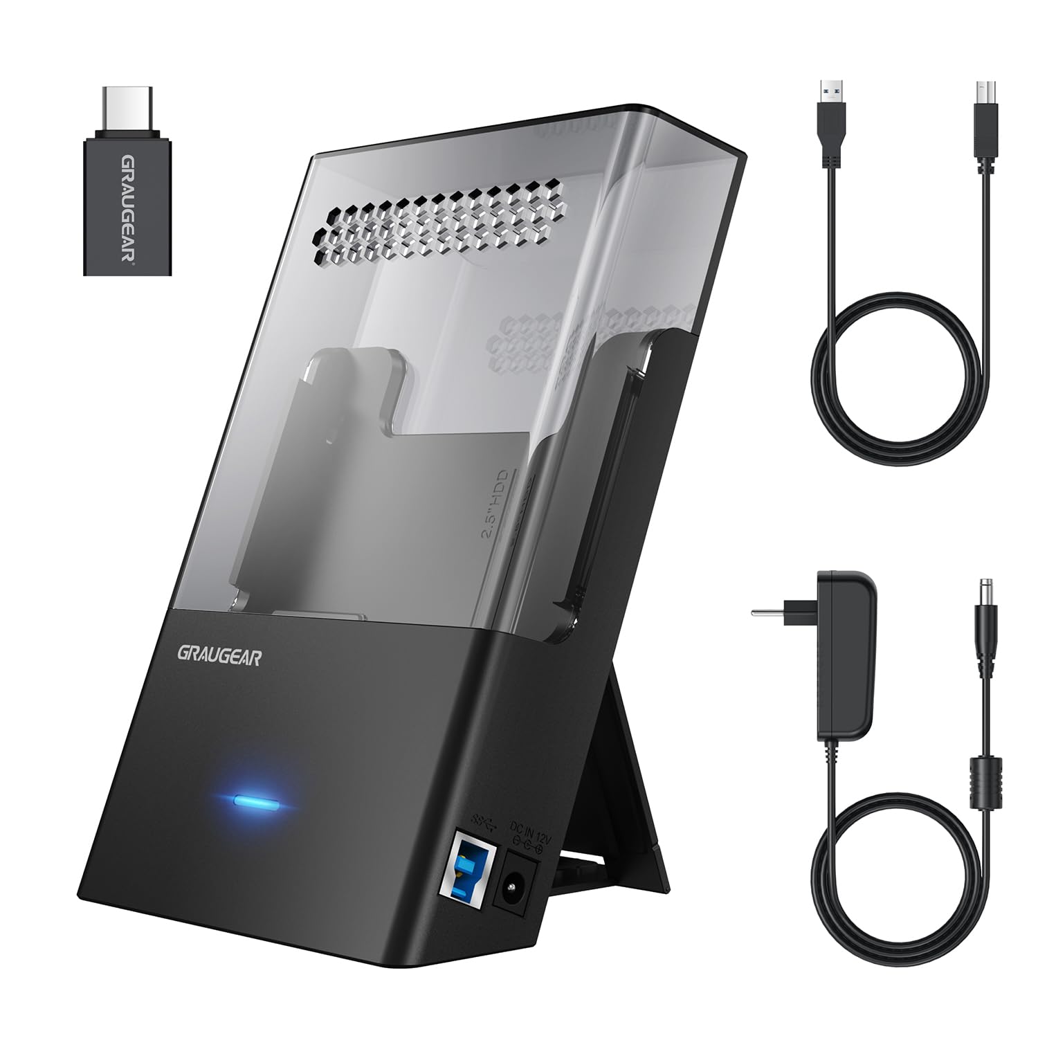 GRAUGEAR Scheda di Raccordo SATA per Disco Rigido 2.5