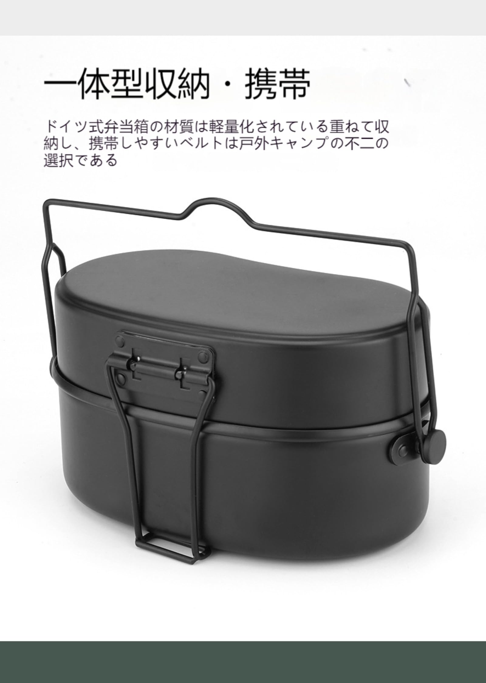 Amazon.co.jp: 戦闘飯盒2型 飯盒 2型 飯盒 戦闘飯盒2型 水蒸気炊飯
