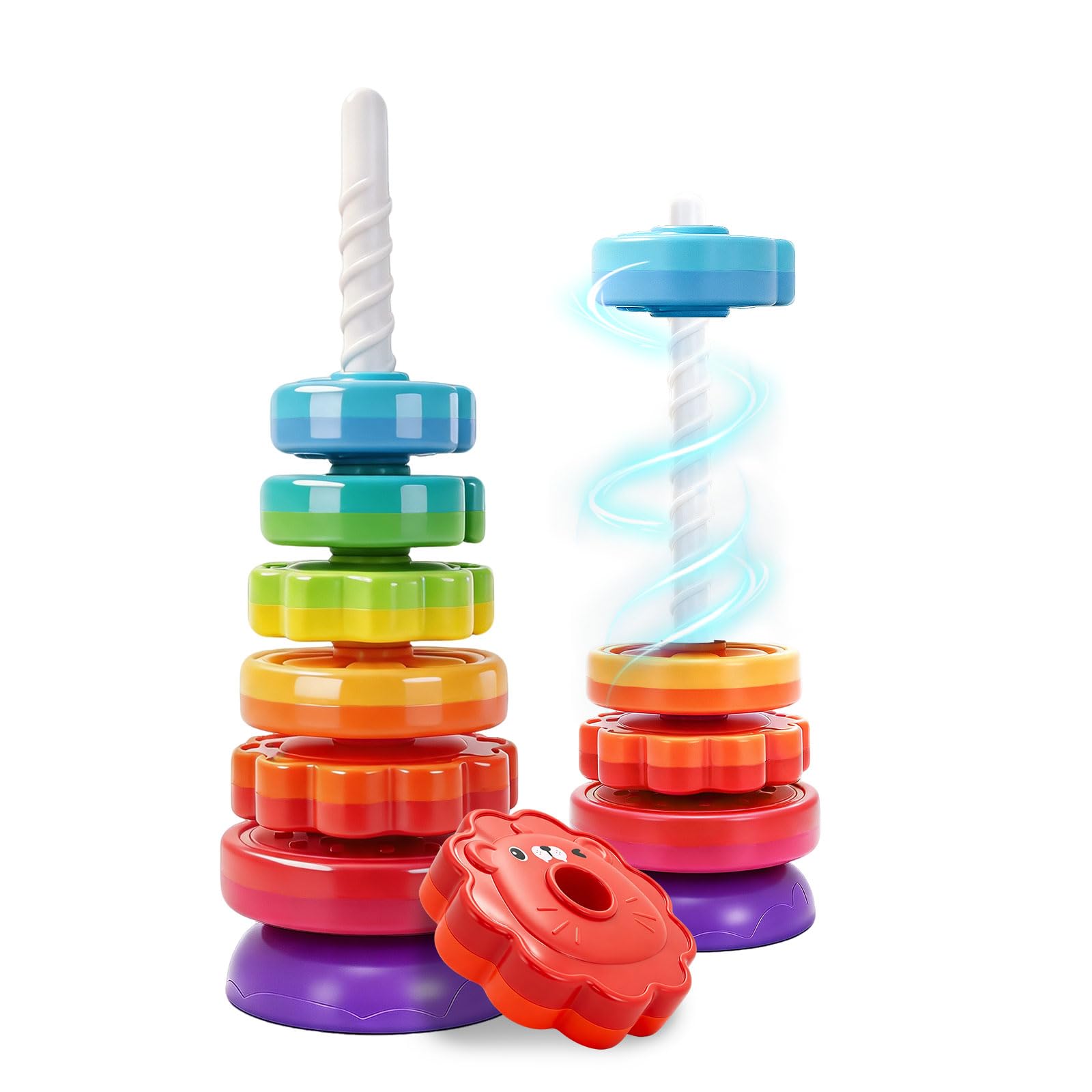 Montessori Stacking Toys for 1 Year Old -1 Montessori Stacking Toys for 1 Year Old -1