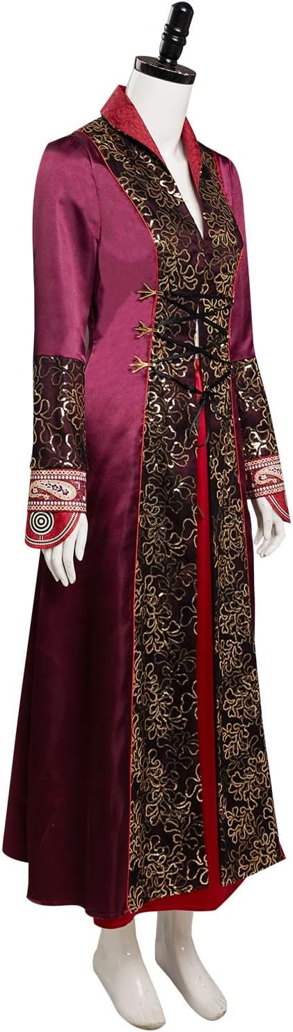 Kucos Womens Cosplay Costume Long Dress Robe Uniform Queen Suit Princess Outfits Halloween - Image 4