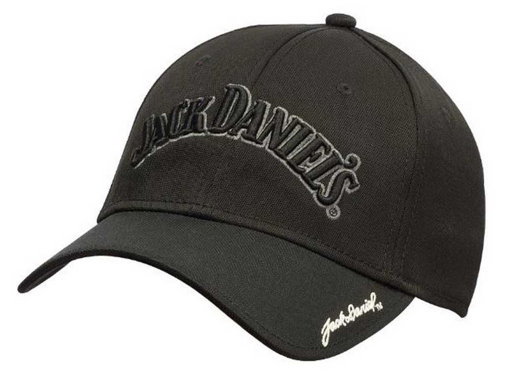 Jack Daniels Gray and Black Embroidered Cap (L/XL)