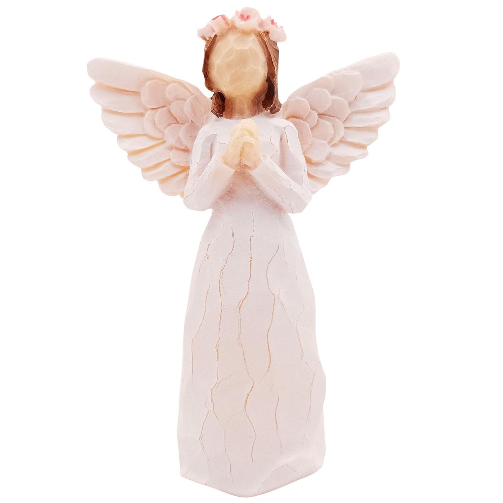 Guardian Angel Figurine for Home Décor, Hand-Painted Resin Statue, Meaningful Sympathy Gift for Loss, Remembrance Keepsake for Loved Ones
