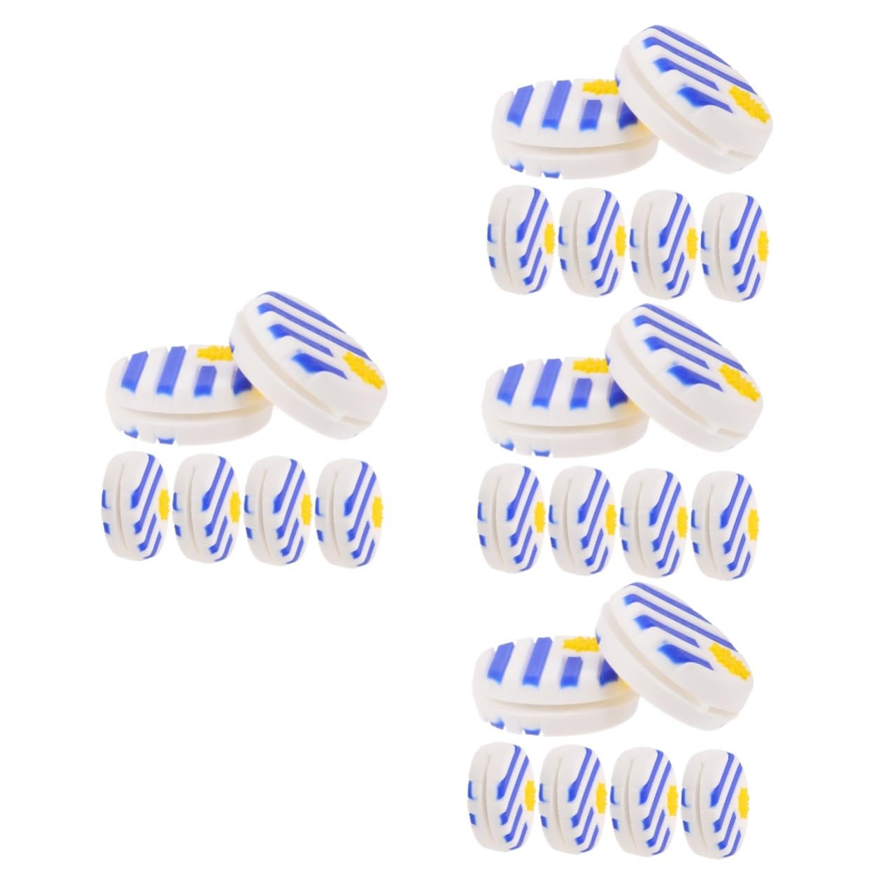 Sosoport Tennisschläger Absorber Clip Tennisschläger Vibrationsdämpfer Absorber Tennisdämpfer Tennisschläger Dämpfer Tennisdämpfer Tenniszubehör Silica Gel