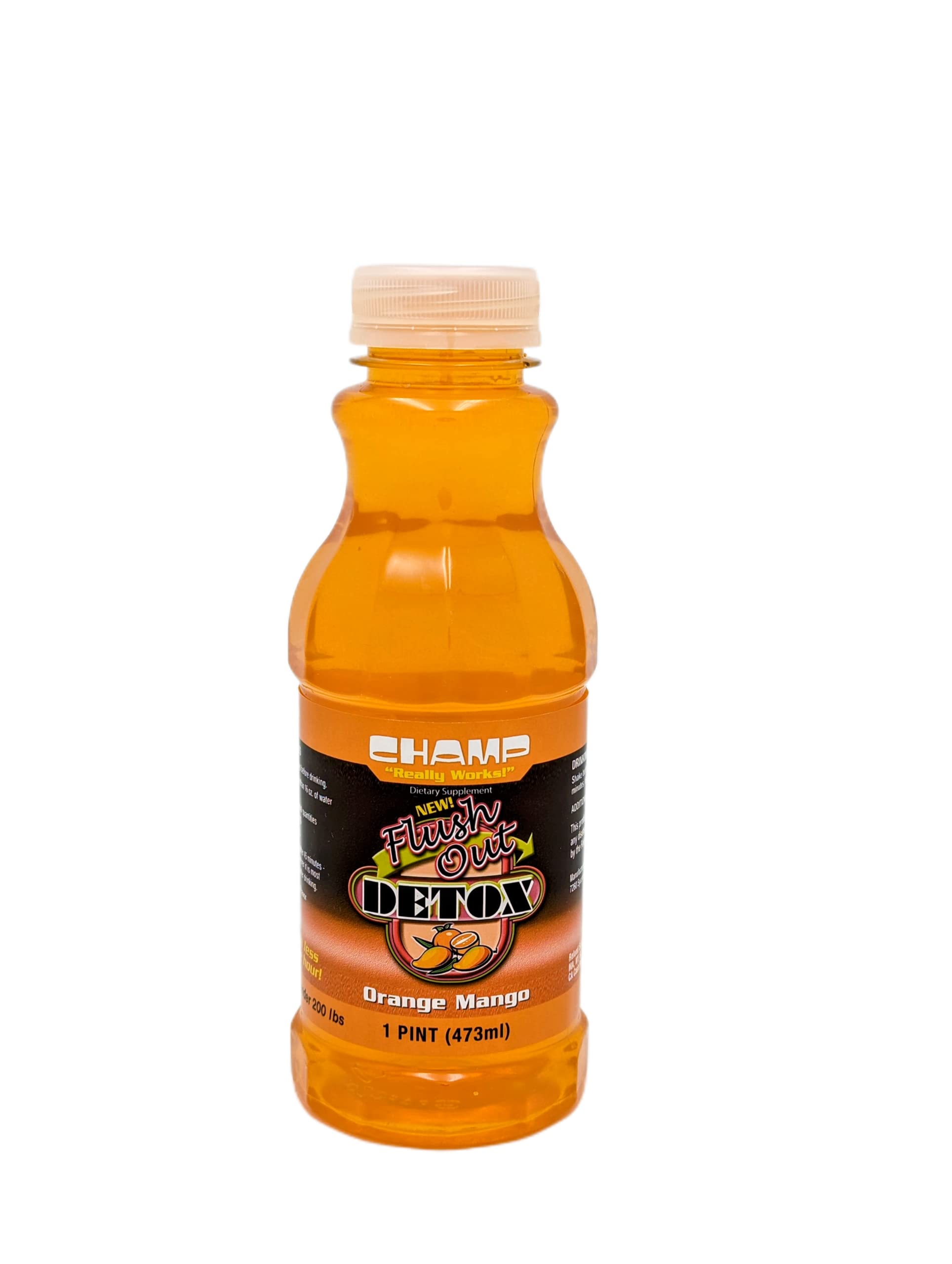 Champ Flush Out Detox Drink - Orange-mango by Champs