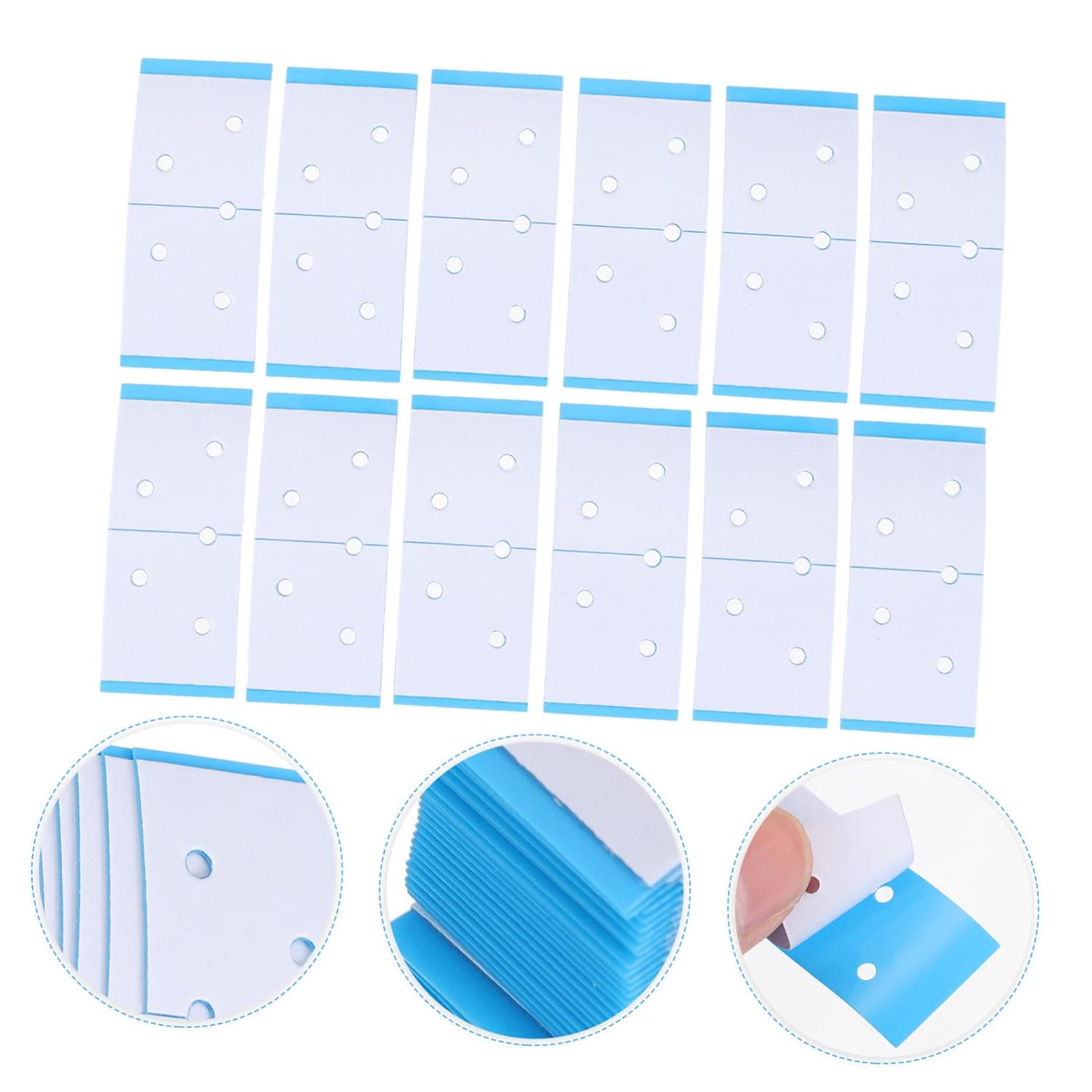 72pcs Double-Sided Wig Tape for Women Sweatproof Adhesive Strips for Lace Front Wigs Hair Extensions and Toupees Comfortable and Easy to Apply