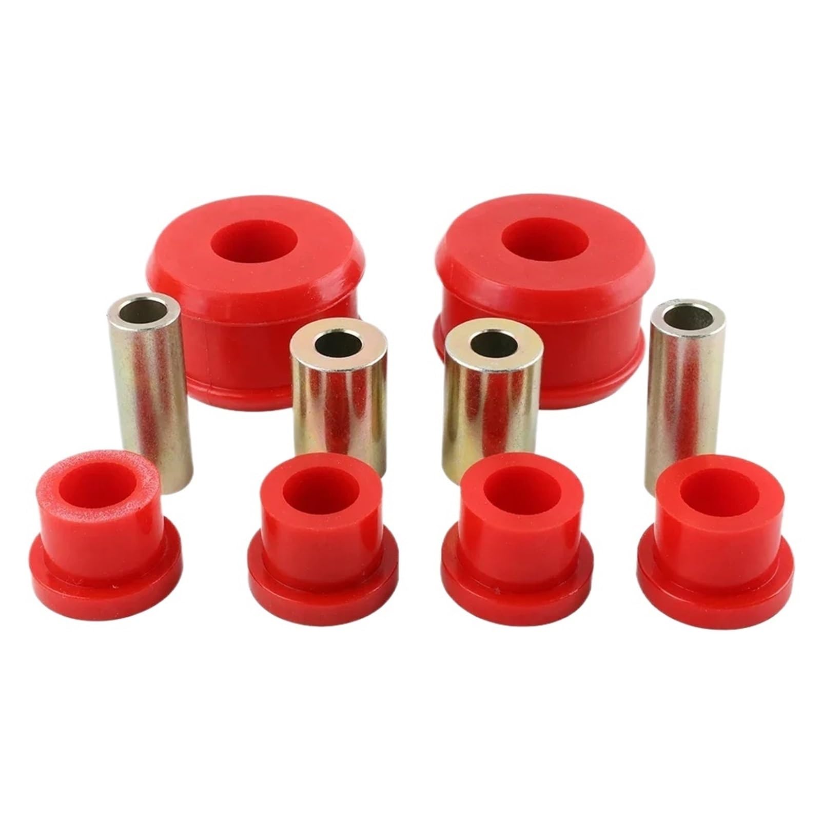 DGHBNP Bushings Fit For Vw Jetta Golf MK2 MK3 MK4 1985-06 Red Front Control Arm Bushing Kit Bushing Kit