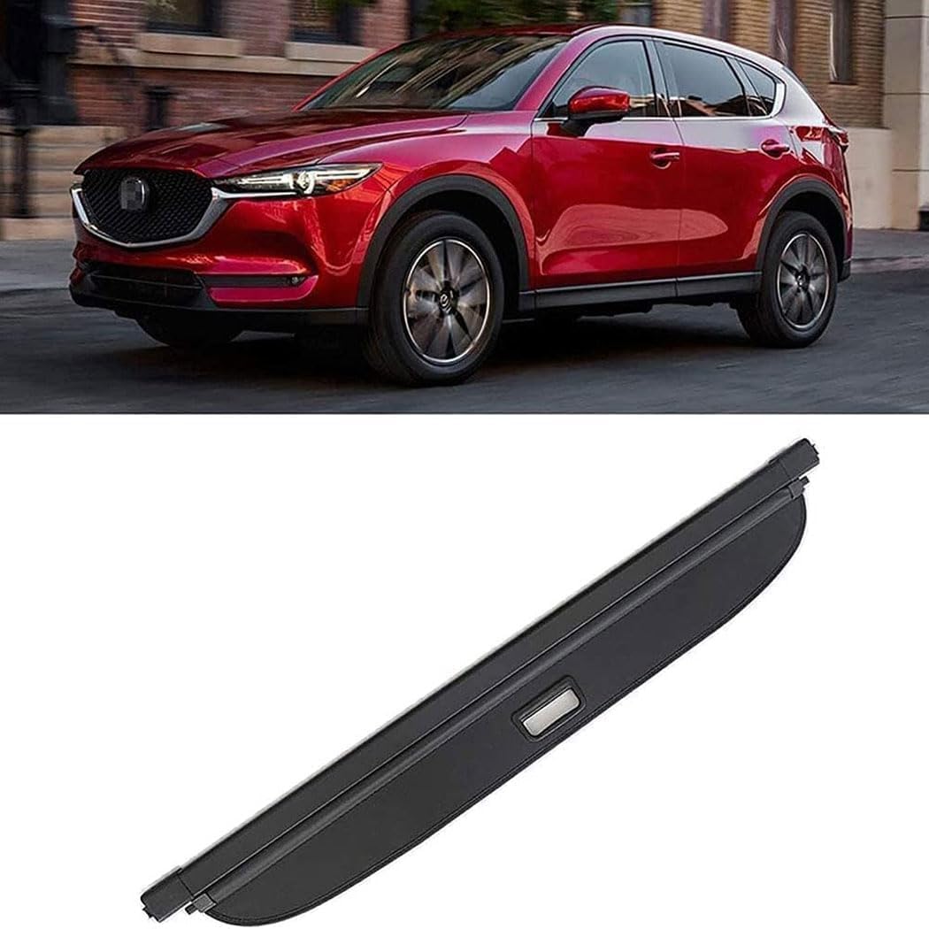 Gtdyatgc Normal Boot Cover For Mazda Cx-5 Cx 5 2017 2018 2019 – Retractable Cargo Shade, Waterproof Parcel Shelf, Privacy Guard, No-Drill