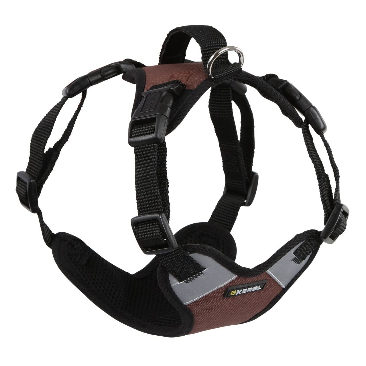 Kerbl Pulsive Dog Harness, 62/85 cm x 72/96 cm, Brown