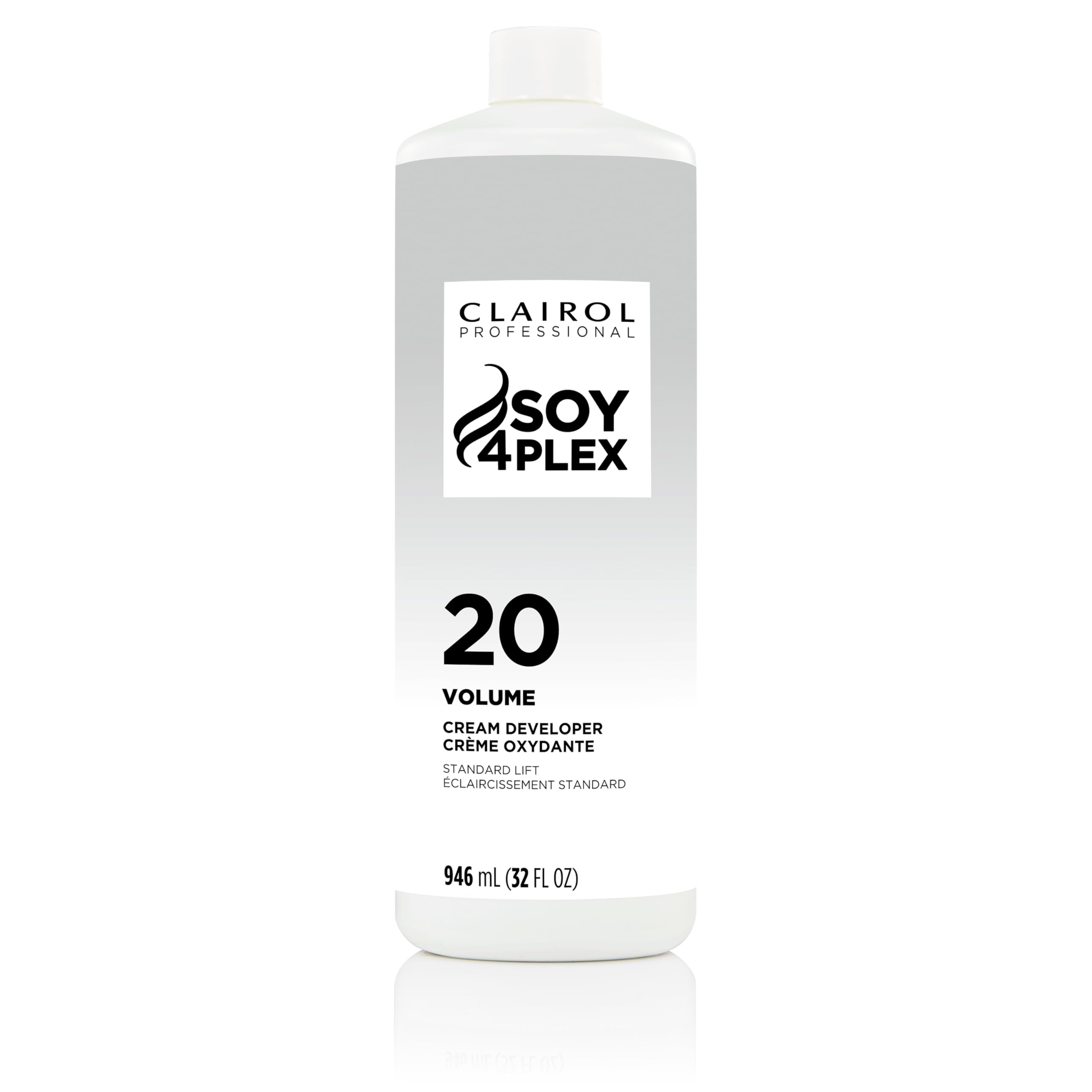 Clairol Professional Crème Permanente 20 Volume Hair Developers | For Coloring, Lightening & Lifting with Deep Conditioning Formula | Packaging May Vary