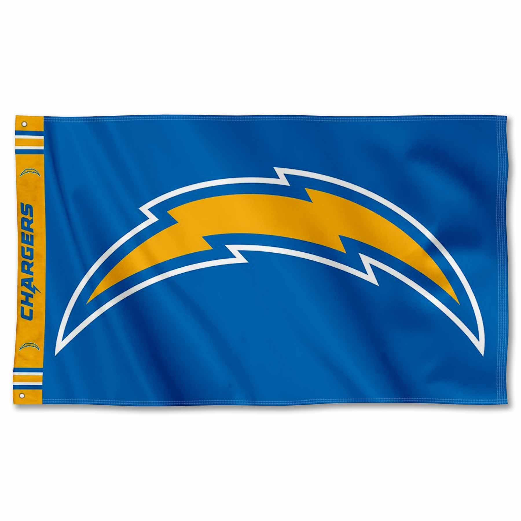 Bandiera Los Angeles Rams 0.9x1.5 M, WinCraft, Con Passacavi, Doppia Faccia, Licenza Ufficiale NFL - 3