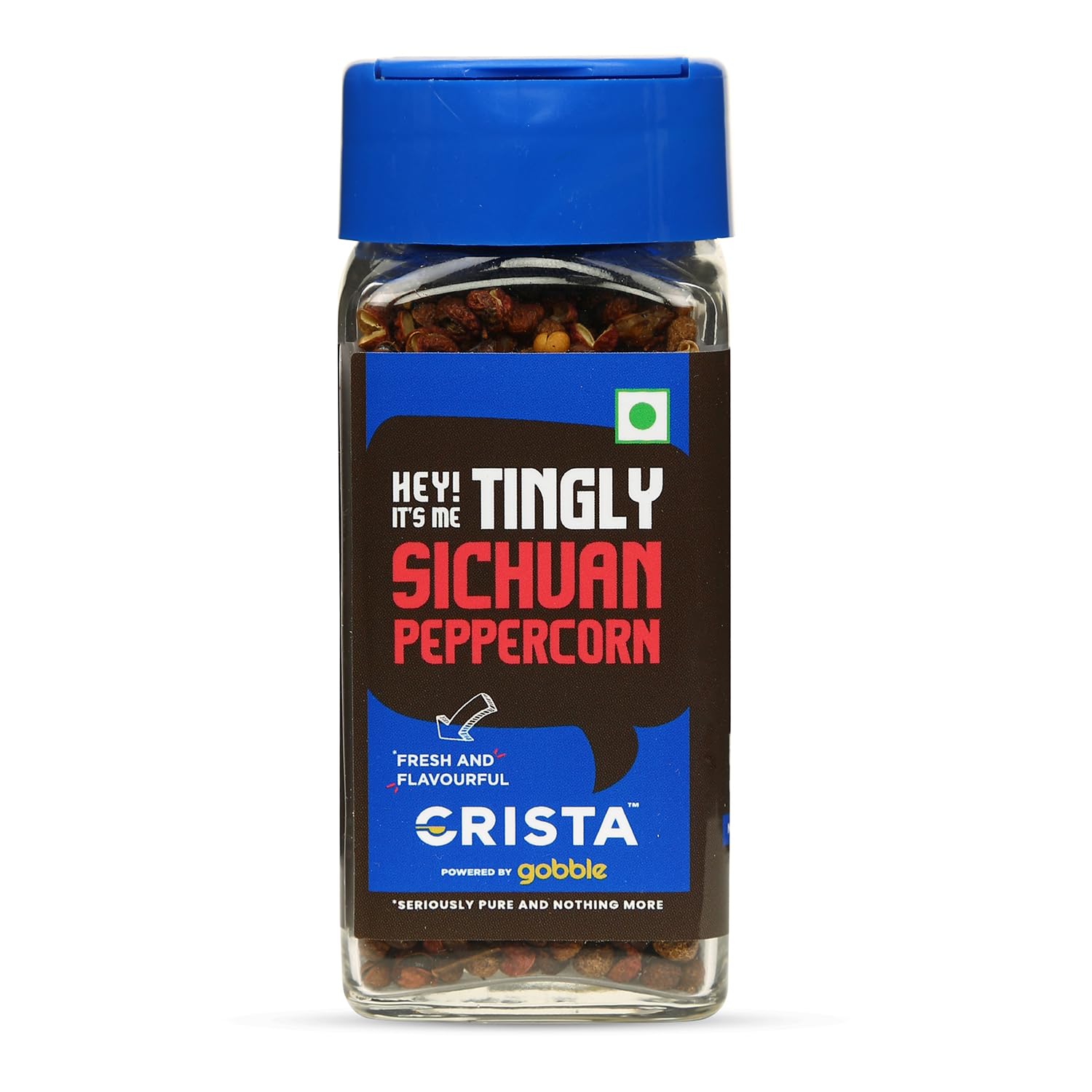 CRISTA 40 gms Sichuan Peppercorn Seeds for Indian, Chinese & Thai Cuisine | Farm Fresh & | Zero added Colours, Fillers, Additives & Preservatives