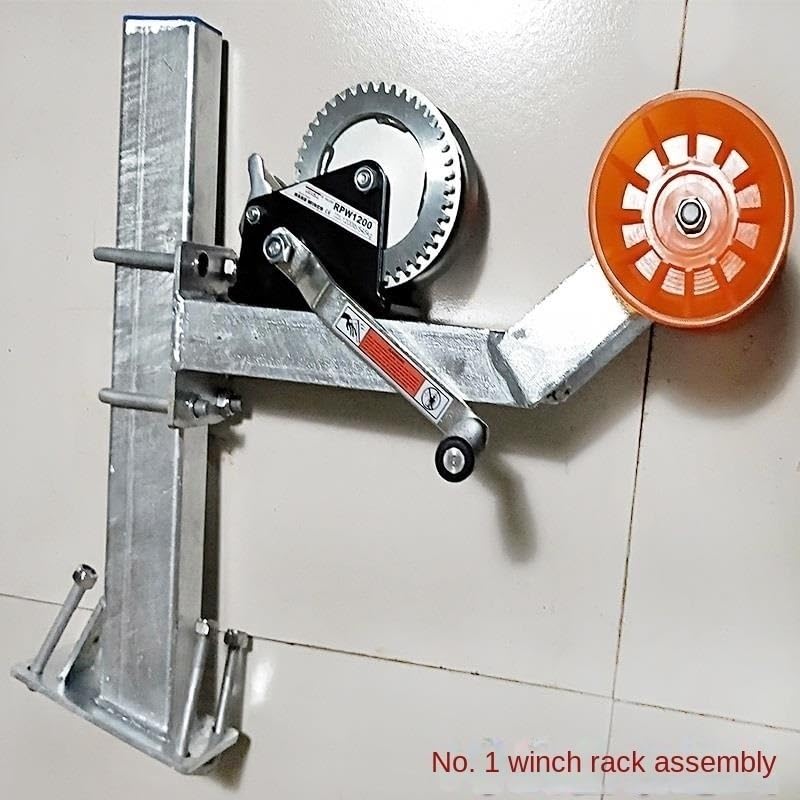 Soporte de winch para remolque náutico, 1200 lbs miniatura 2